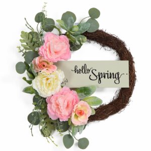 beautiful spring wreaths for the front door