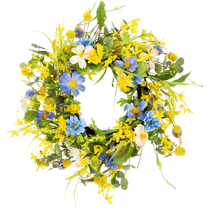 Beautiful Spring Wreaths for The Front Door