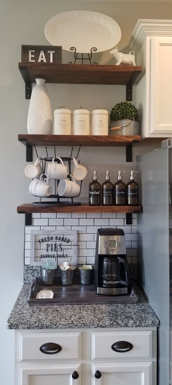 Coffee Serving Stations For A Small Space Decorating Ideas And Accessories For The Home