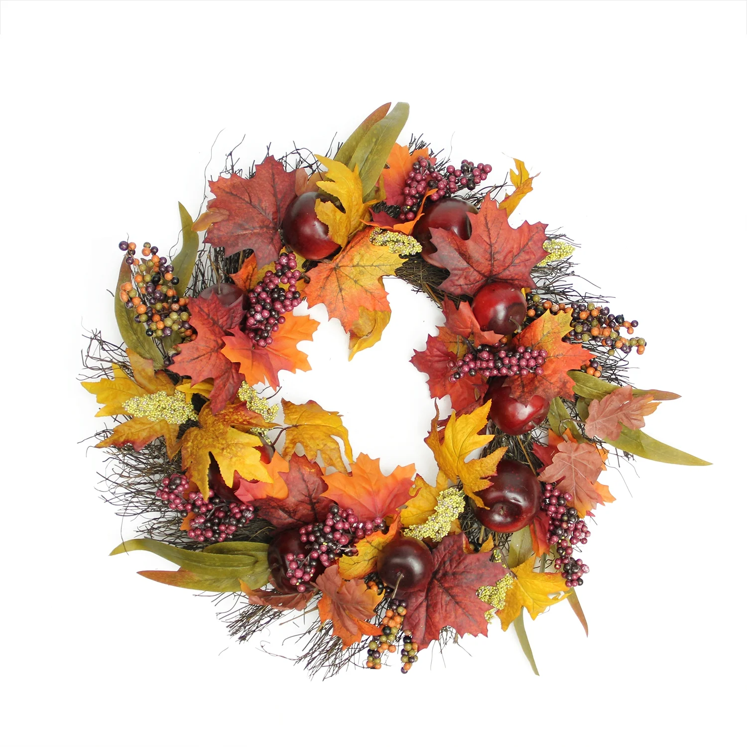 artificial fall wreaths for the front door