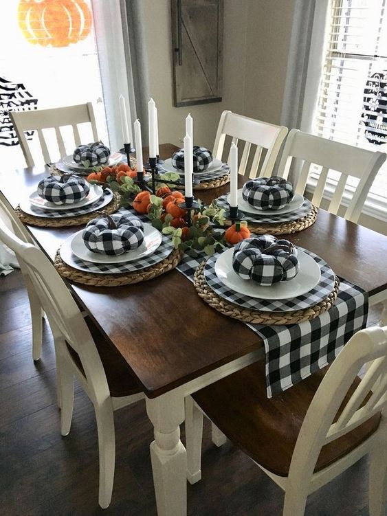 Fall Decorating Idea For the Kitchen Counter or Table