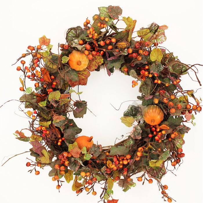 Thanksgiving Fall Wreaths For The Front Door