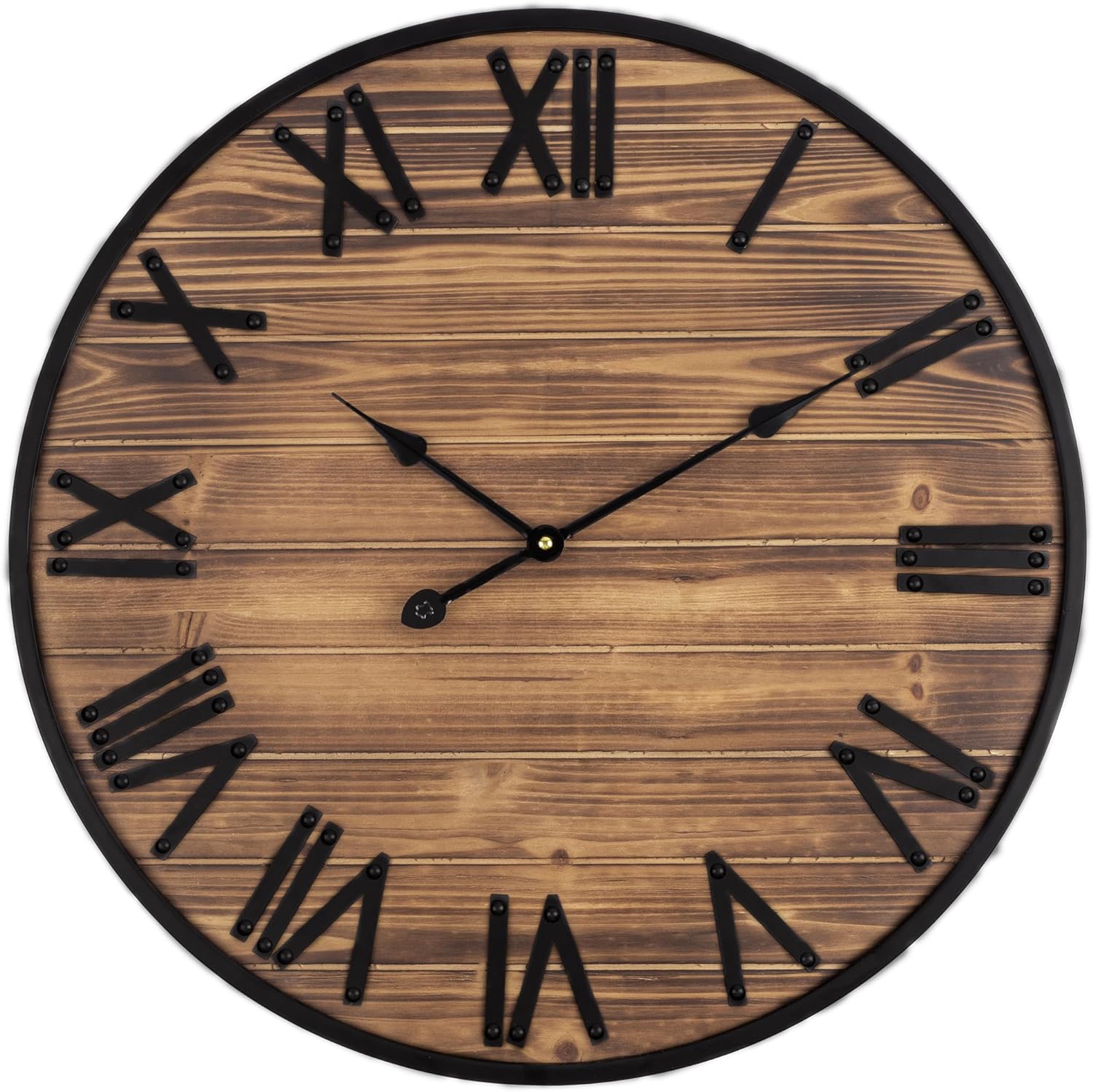 Large Decorative Farmhouse Style Wall Clocks