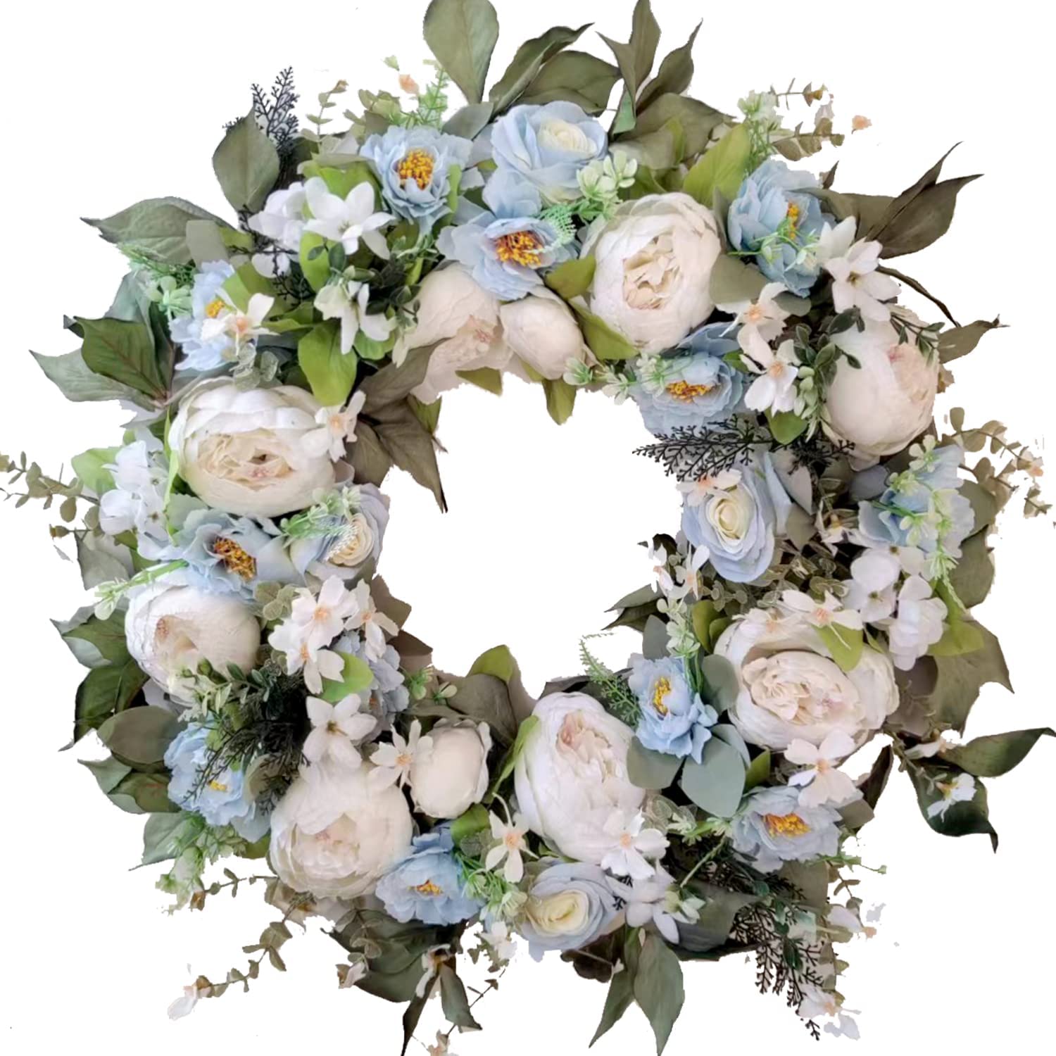 Outdoor Floral Spring Wreaths For The Front Door