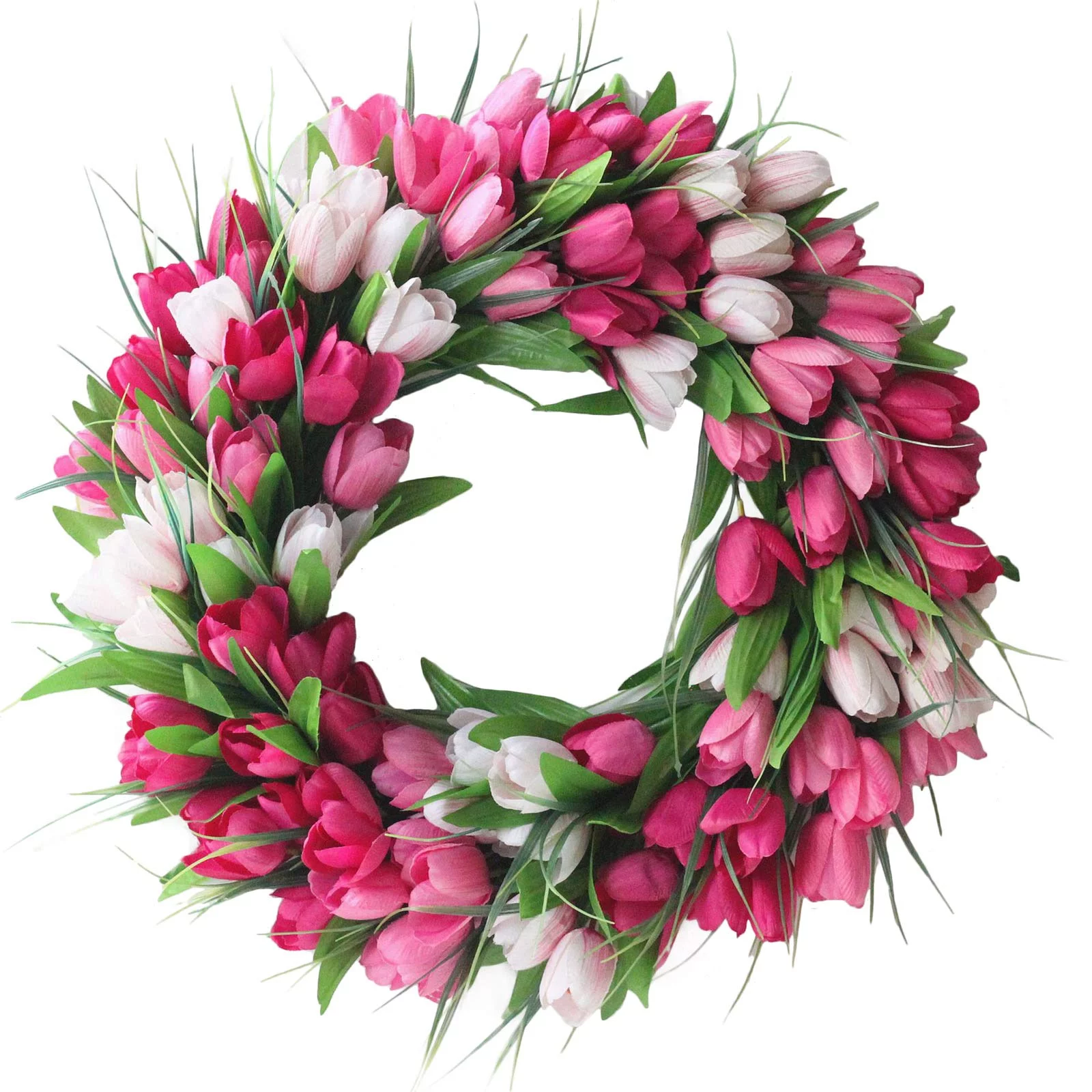 outdoor floral spring wreaths for the front door