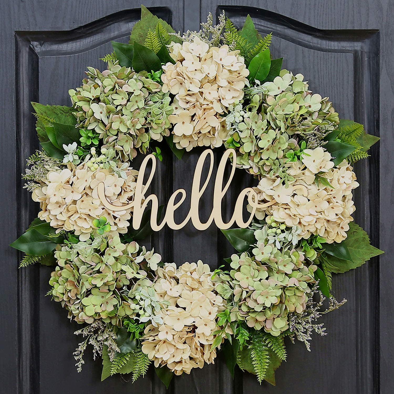 Outdoor Floral Spring Wreaths For The Front Door