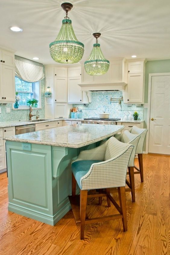 Beautiful Turquoise Kitchen Decor Ideas – Small Appliances