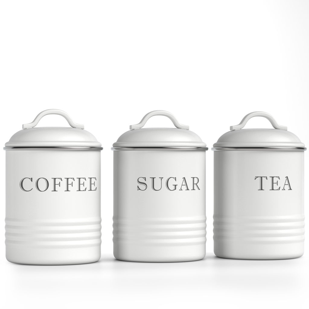 farmhouse style kitchen canister set