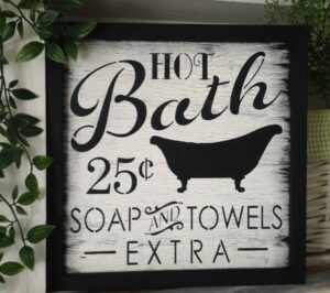 Farmhouse Bathroom Wall Decor Ideas