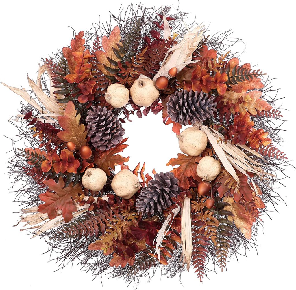 Beautiful Outdoor Artificial Fall Wreaths For The Front Door