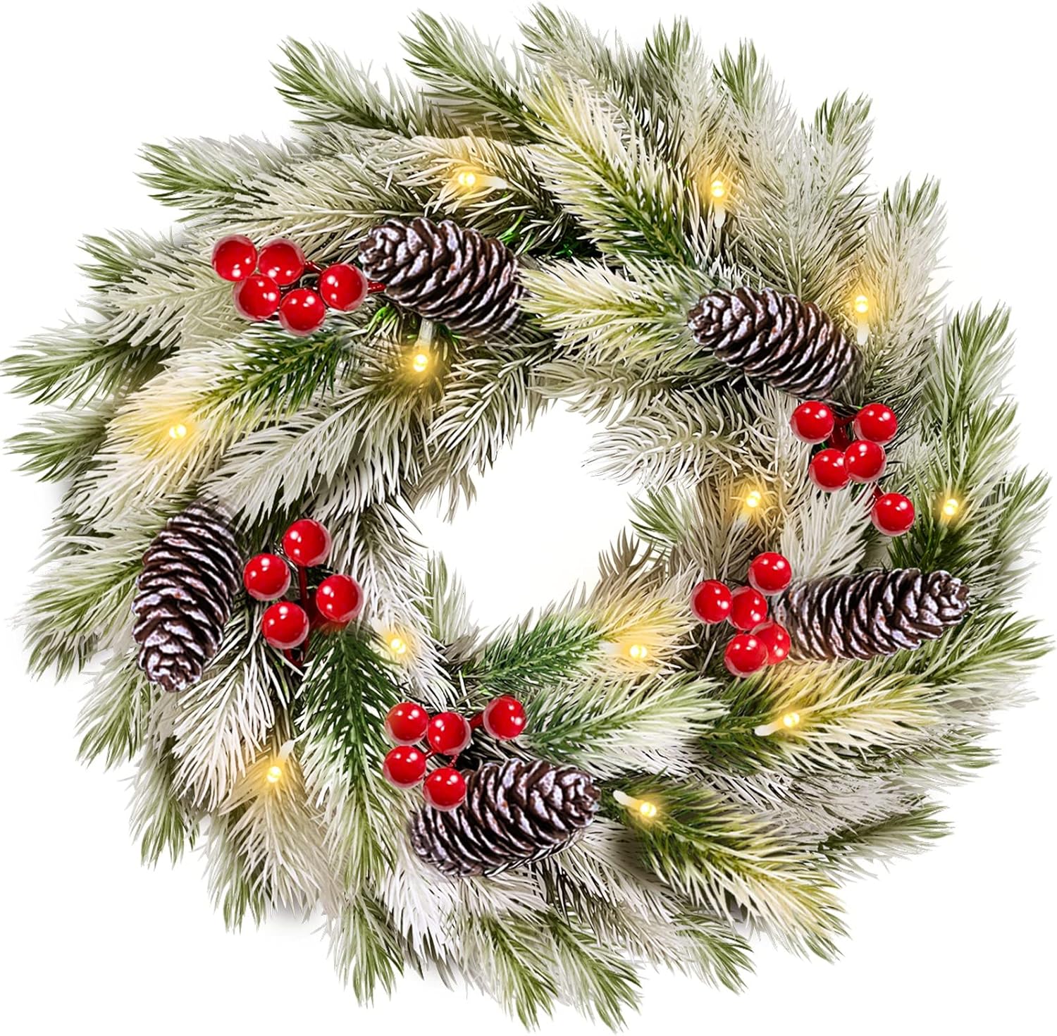 small indoor decorative christmas wreath