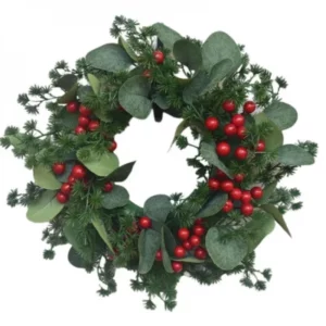 small indoor decorative christmas wreath