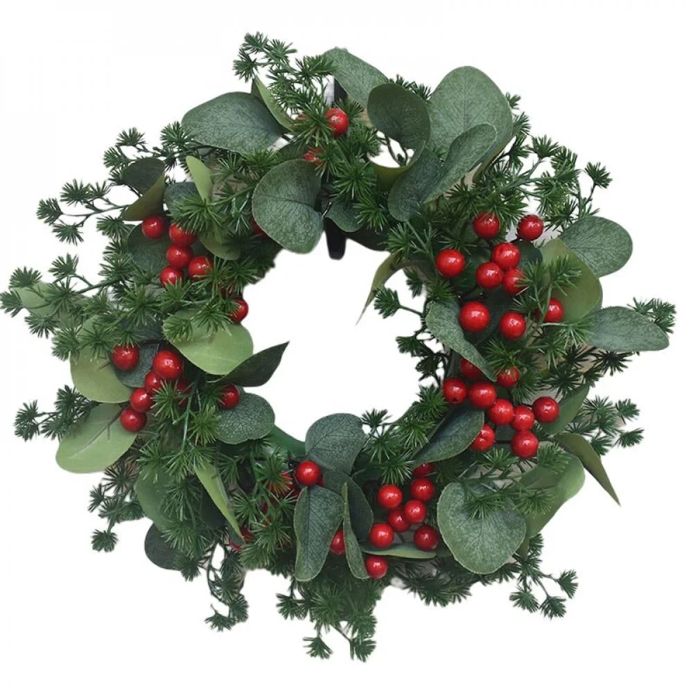 small indoor decorative christmas wreath