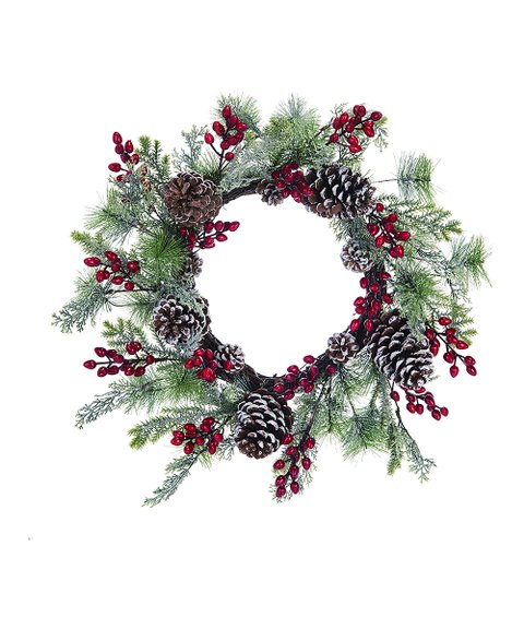 small indoor decorative christmas wreath