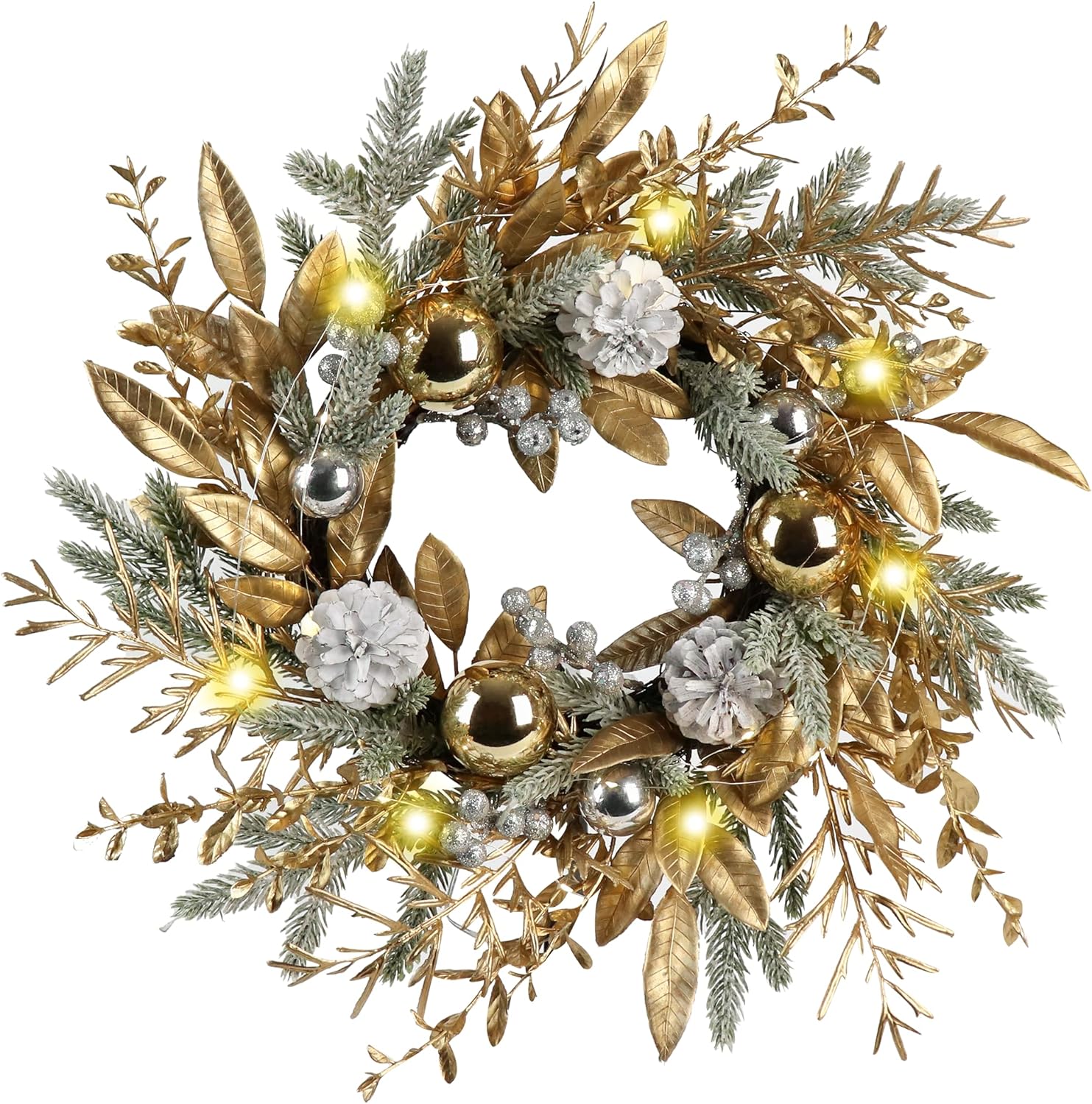 small indoor decorative christmas wreath