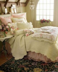 shabby chic bedroom decorating ideas