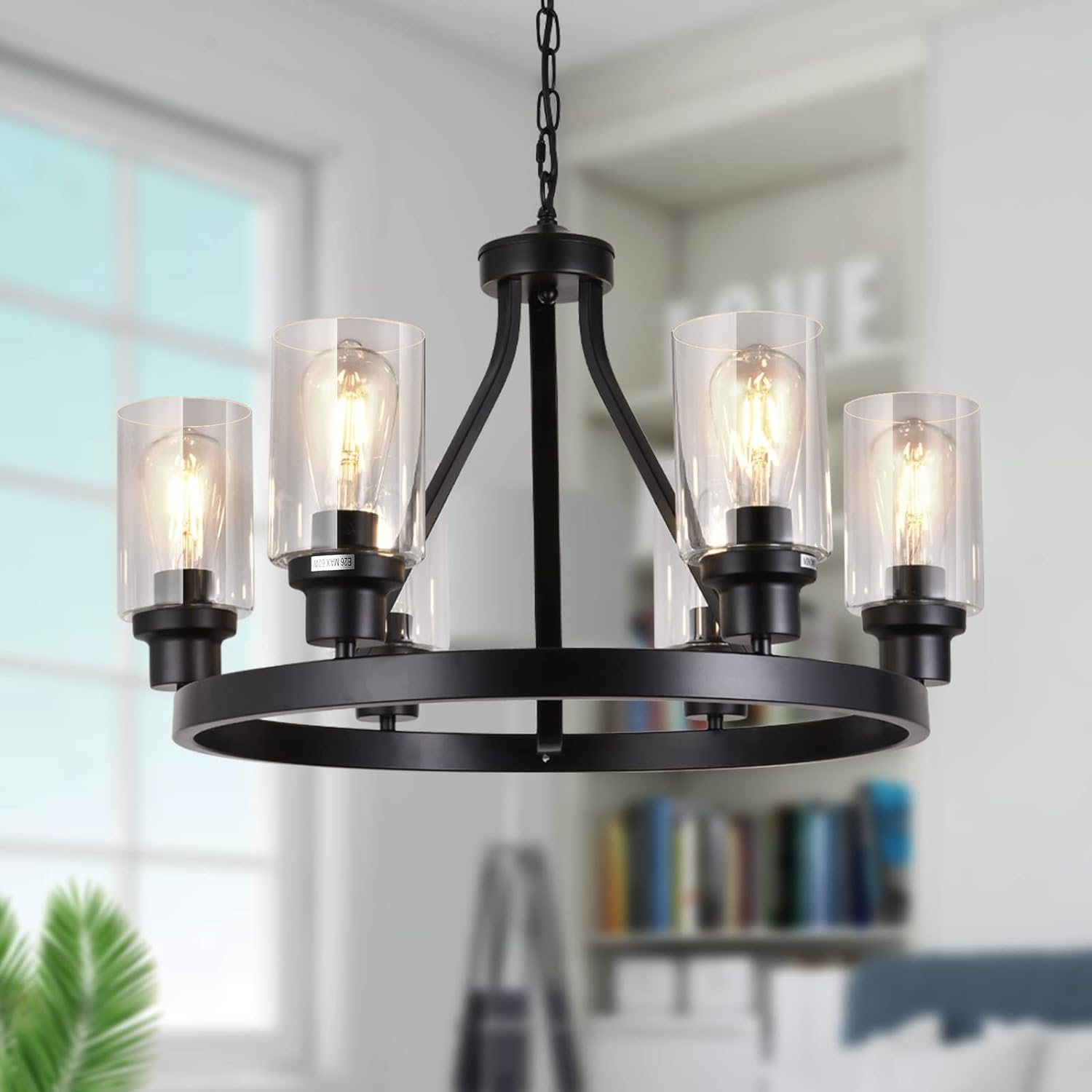 farmhouse style chandeliers for the dining room