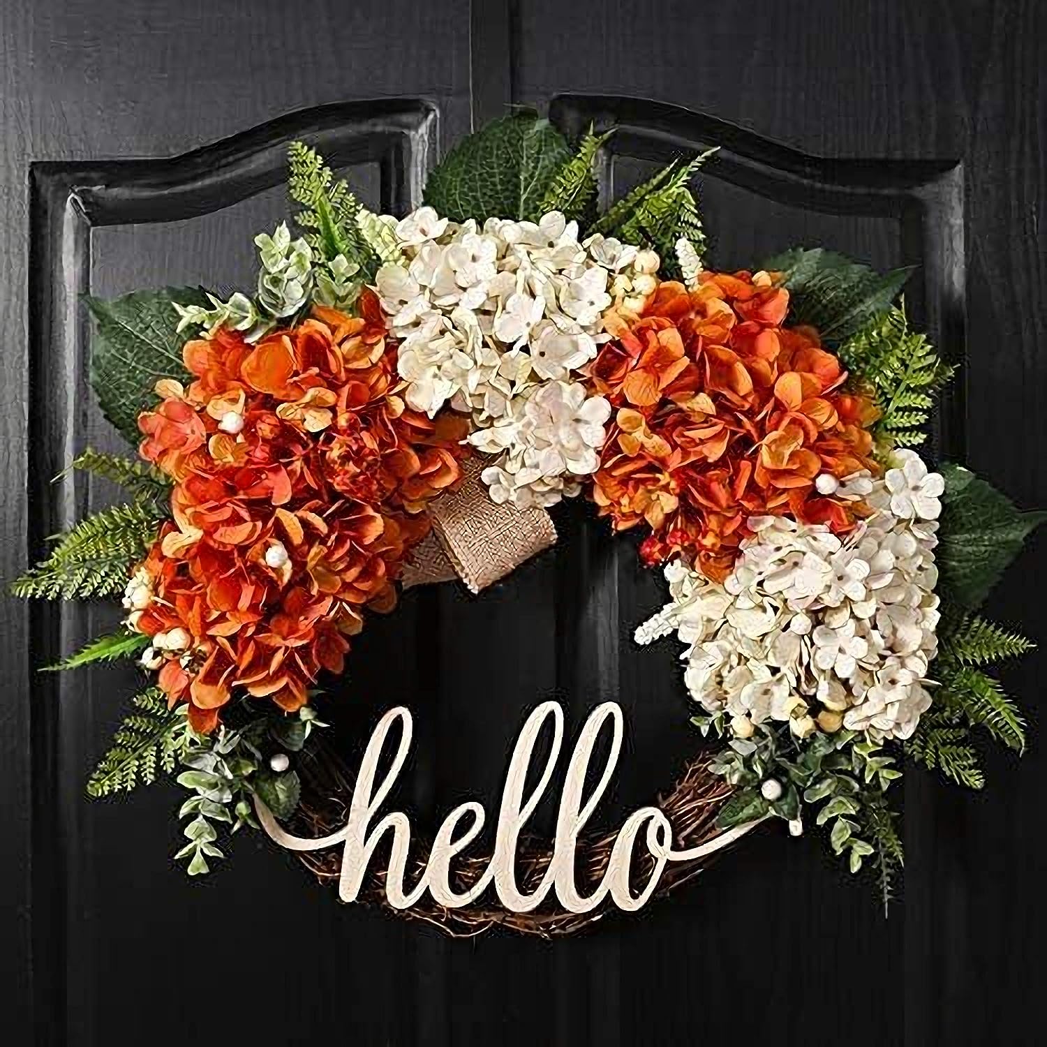 Farmhouse Fall Wreaths For The Front Door