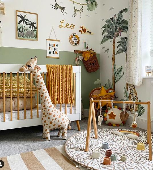 Jungle Baby Nursery Decor Ideas