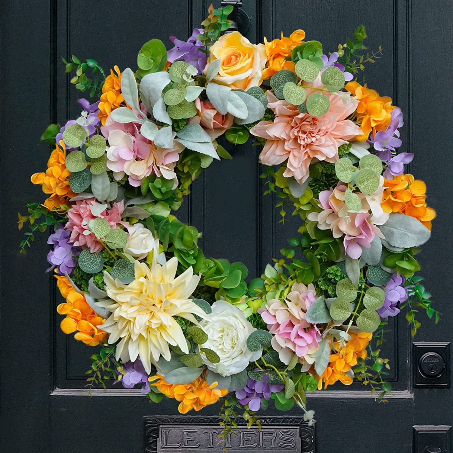 Spring And Easter Wreaths For The Front Door