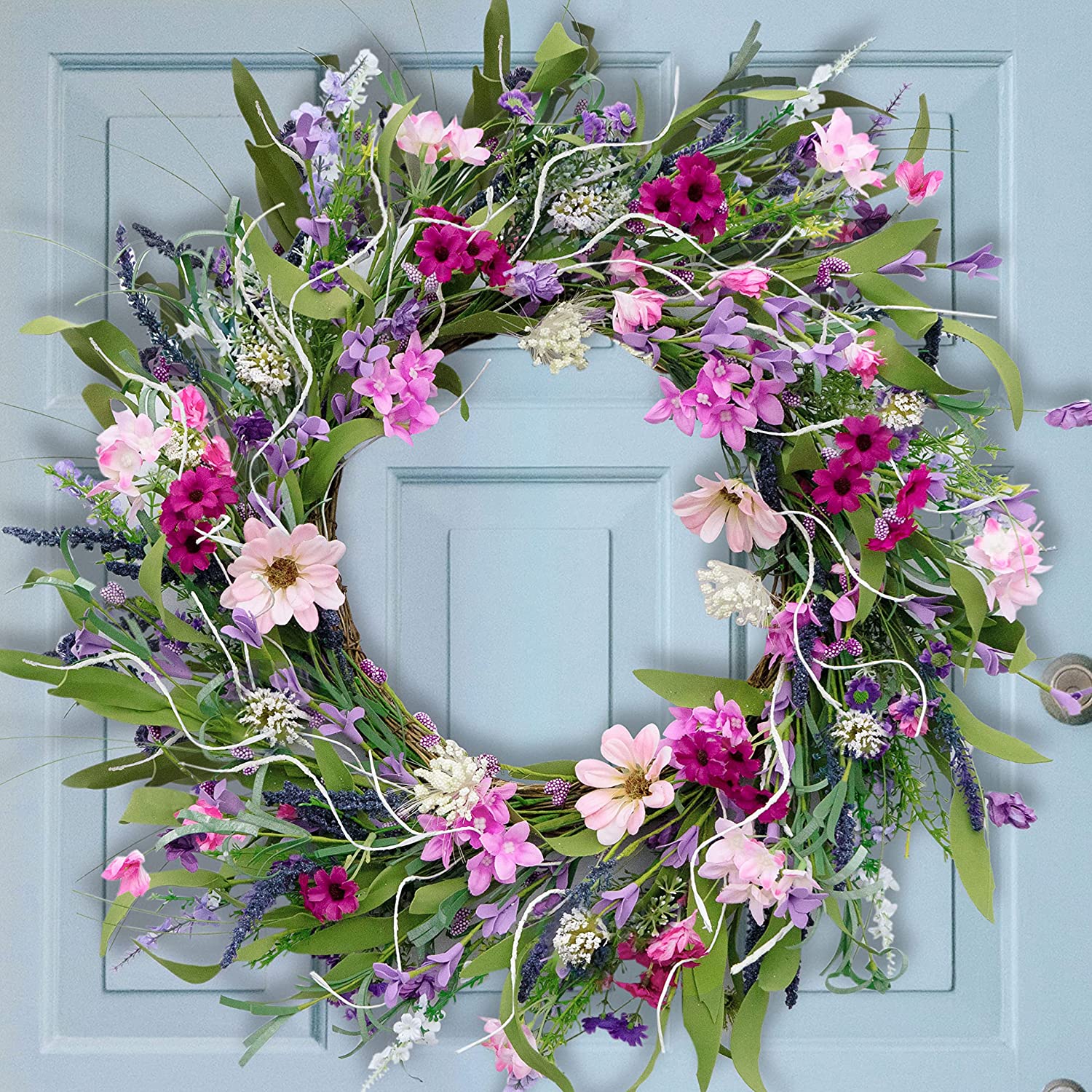 Spring And Easter Wreaths For The Front Door