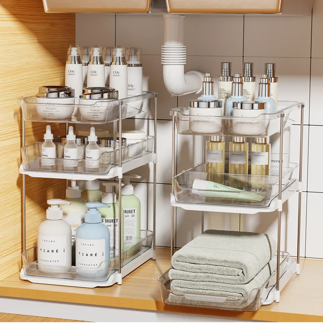 Under The Sink Bathroom Storage