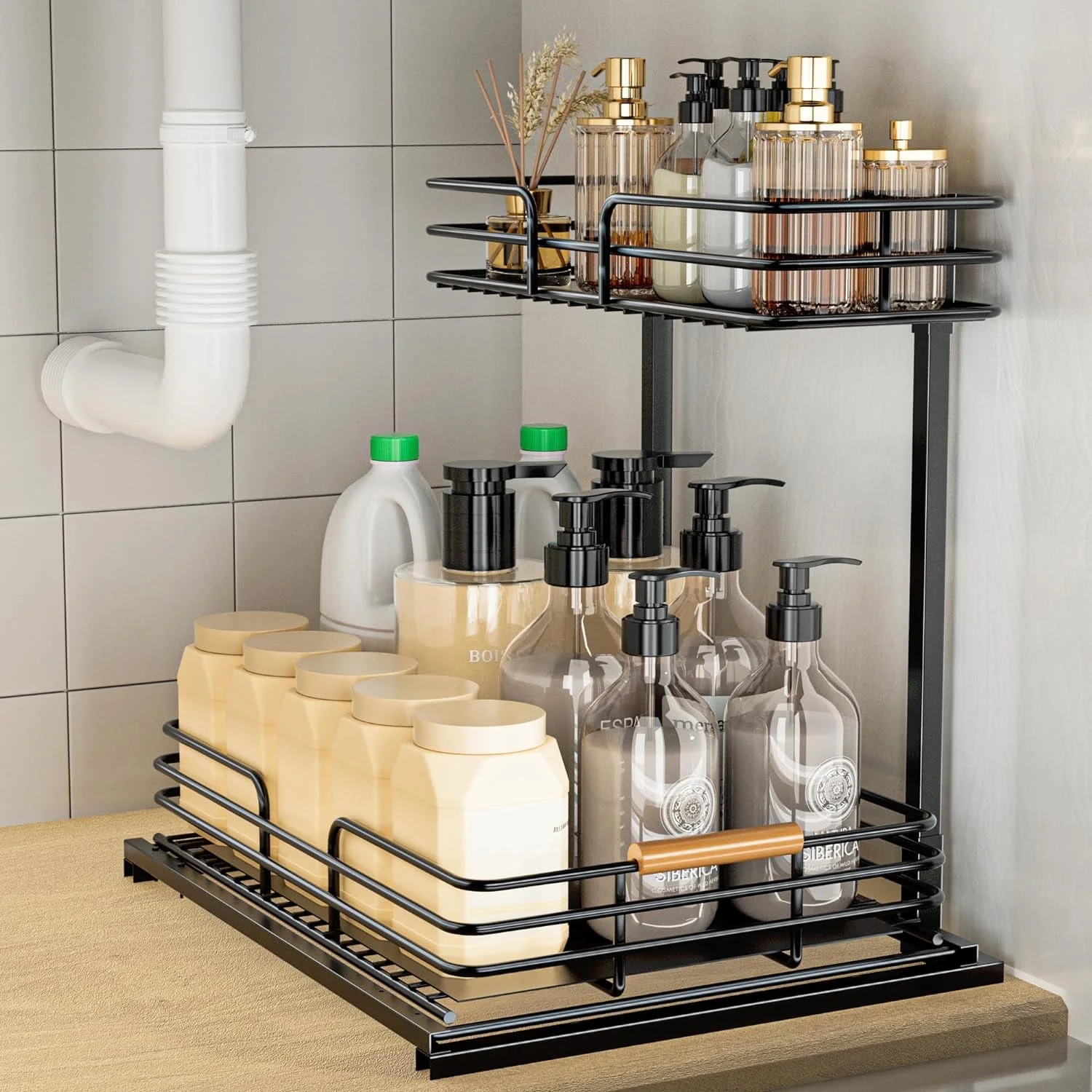 under the sink bathroom storage ideas