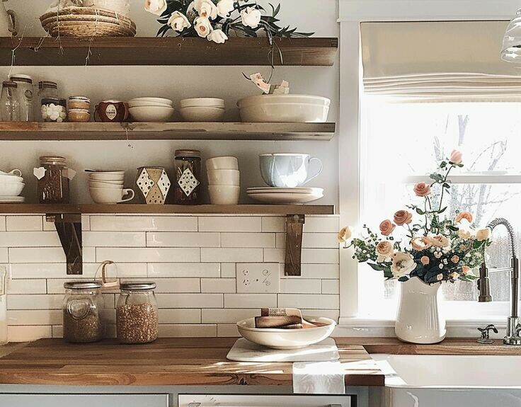 Storage Solutions For A Farmhouse Kitchen