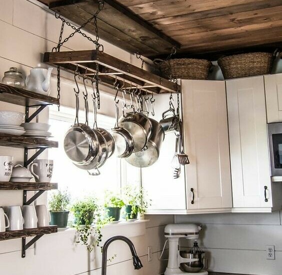 Storage Solutions For A Farmhouse Kitchen