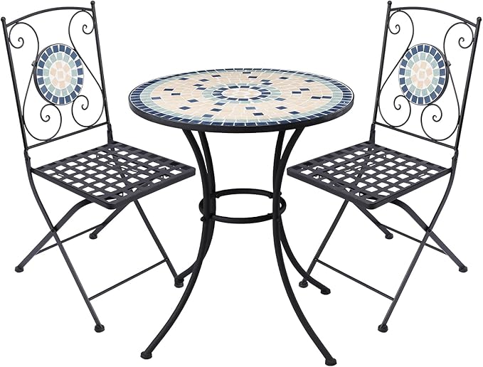 Outdoor Mosaic Bistro Set For Your Garden