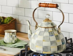 stylish tea kettle for stovetop