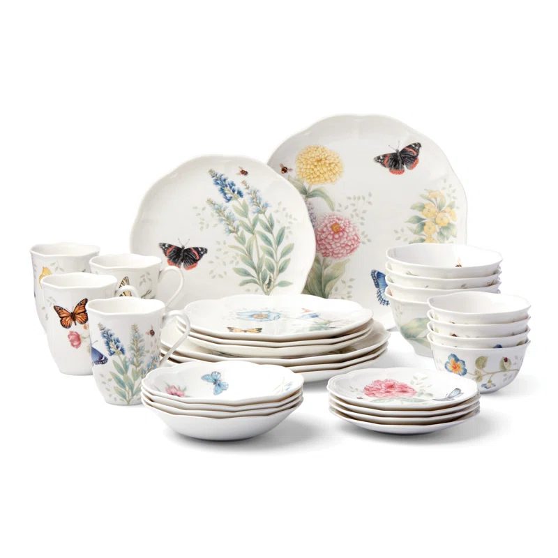 Lenox butterfly meadow dinnerware sets