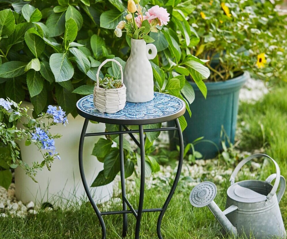 Mosaic Outdoor Side Table